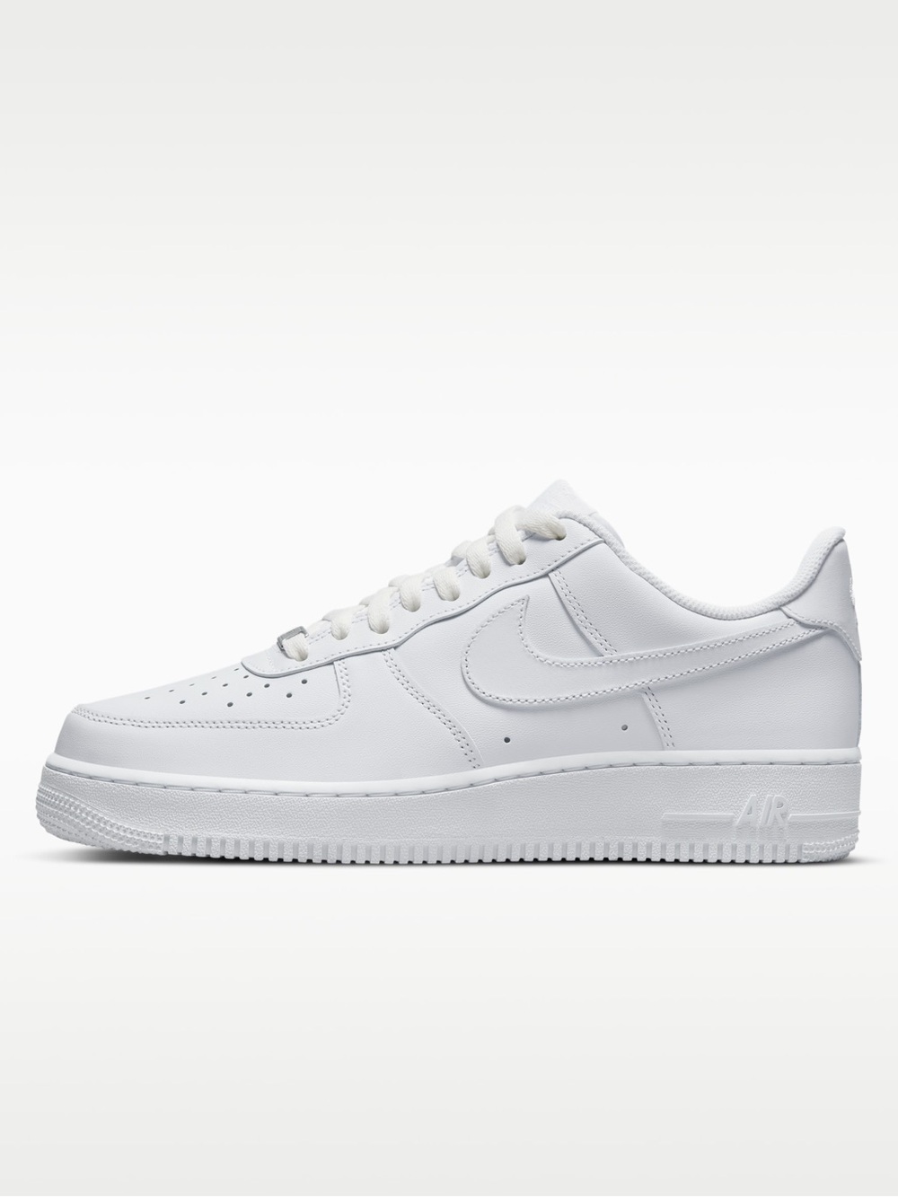 Nike Men’s All-White Low Top Nike Air Force 1s '07 Size 11